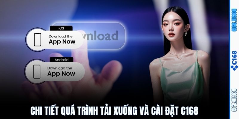 Hướng dẫn tải và cài đặt app C168 chi tiết